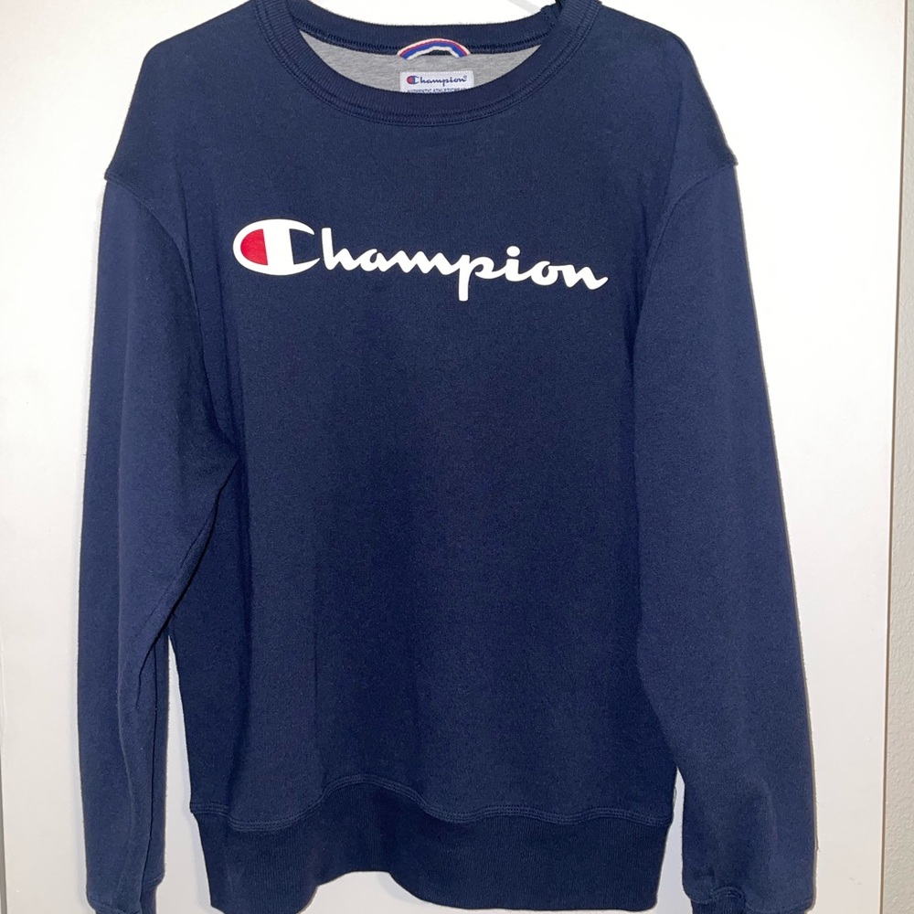 Champion mens crewneck pullover